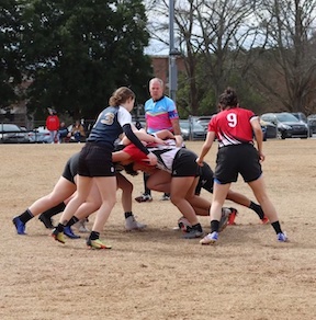 picture of rugby scrum